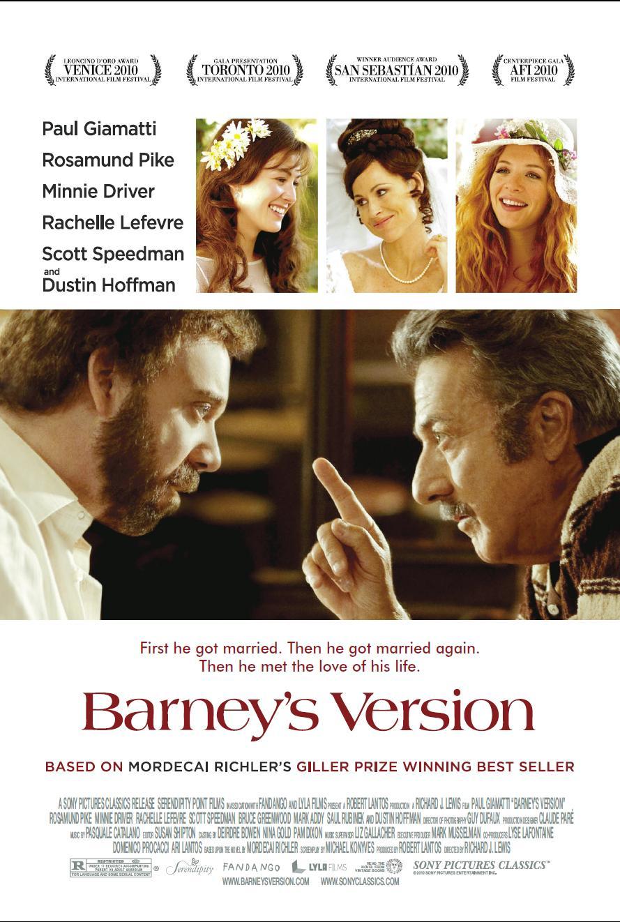دانلود فیلم Barney’s Version 2010 با زیرنویس چسبیده دانلود فیلم Barney’s Version 2010 با زیرنویس چسبیده