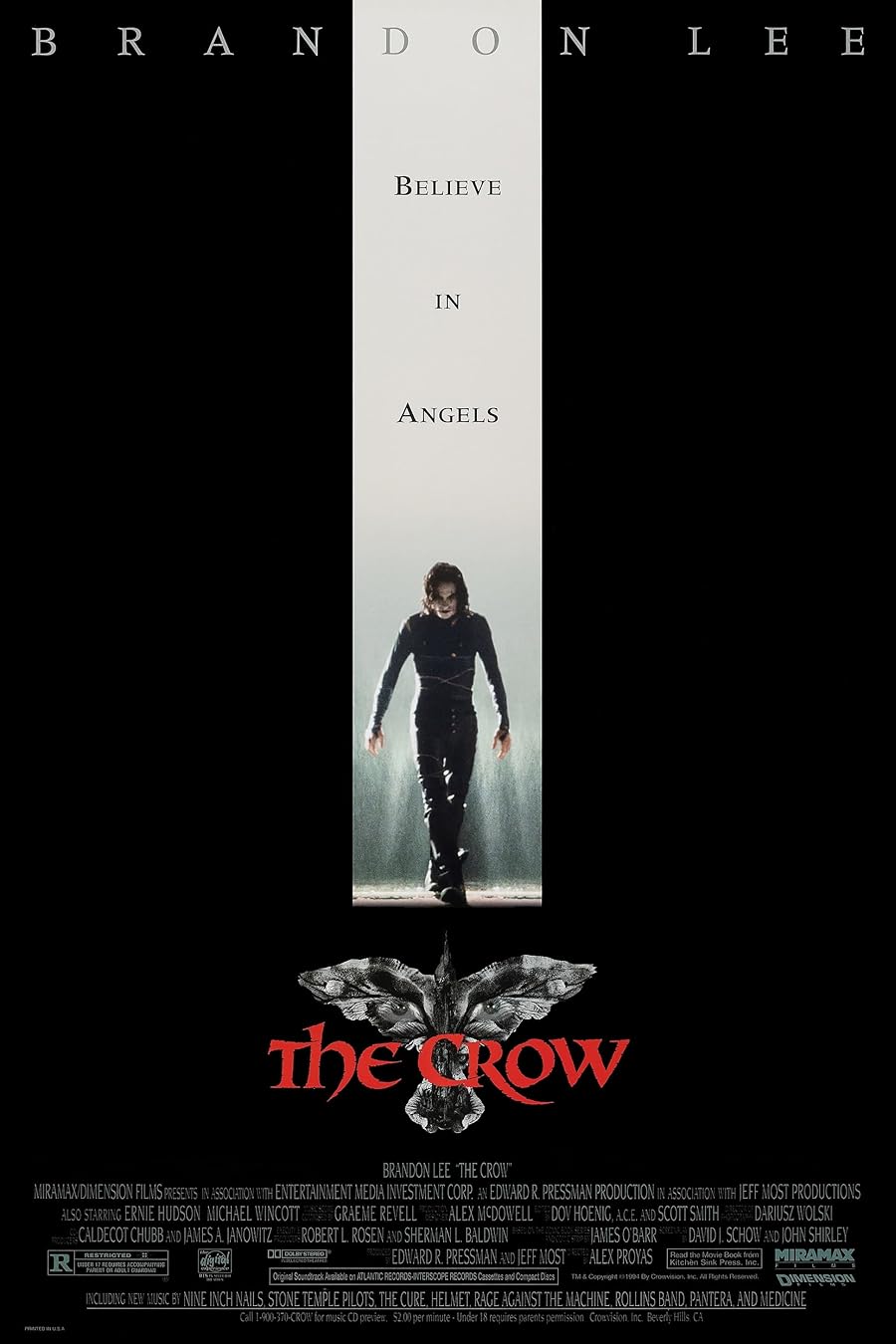 دانلود فیلم The Crow 1994 با زیرنویس چسبیده