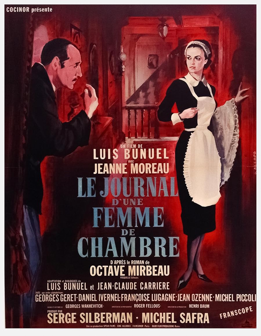 دانلود فیلم Diary of a Chambermaid 1964 دانلود فیلم Diary of a Chambermaid 1964